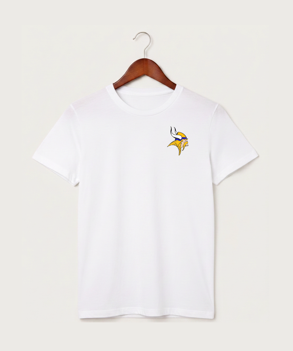 Hayfield High School Volleyball (Girls) - White T-Shirt - Left Chest