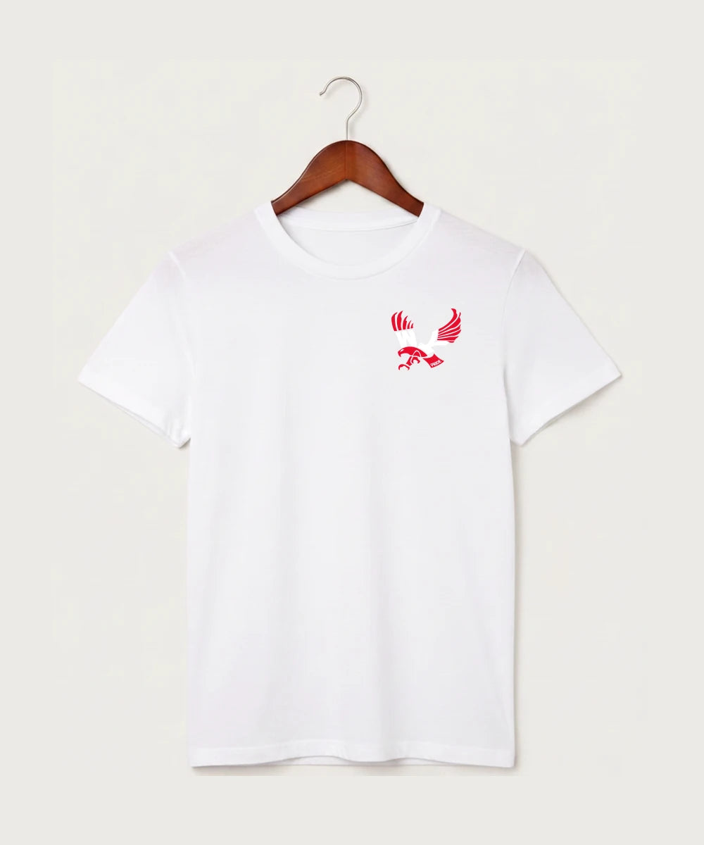 Wabasha Kellogg High School Volleyball (Girls) - White T-Shirt - Left Chest