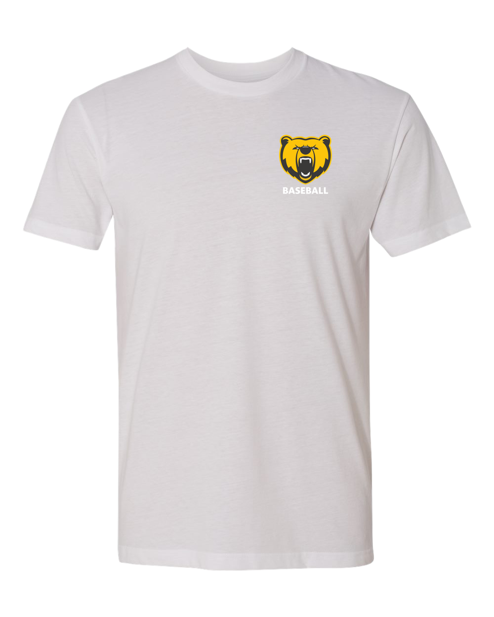 Byron Baseball - White T-Shirt - Left Chest