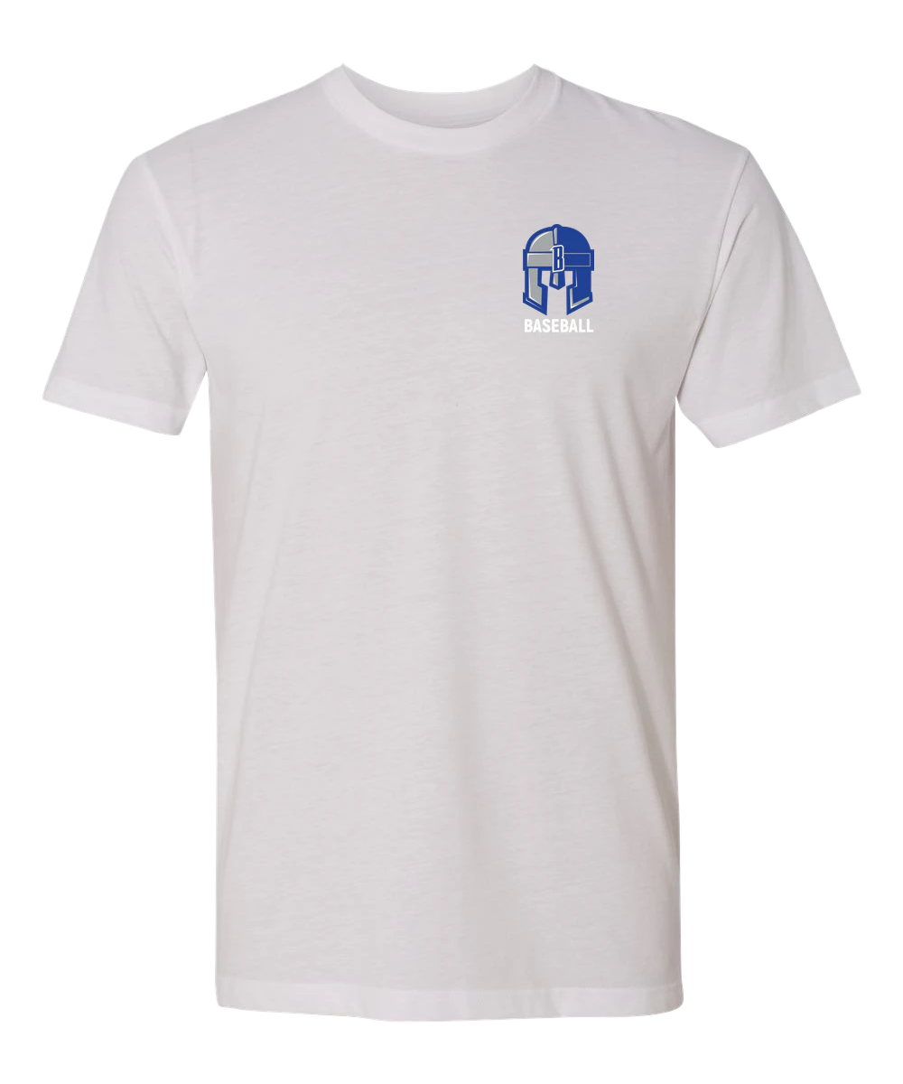 Brainerd Baseball - White T-Shirt - Left Chest