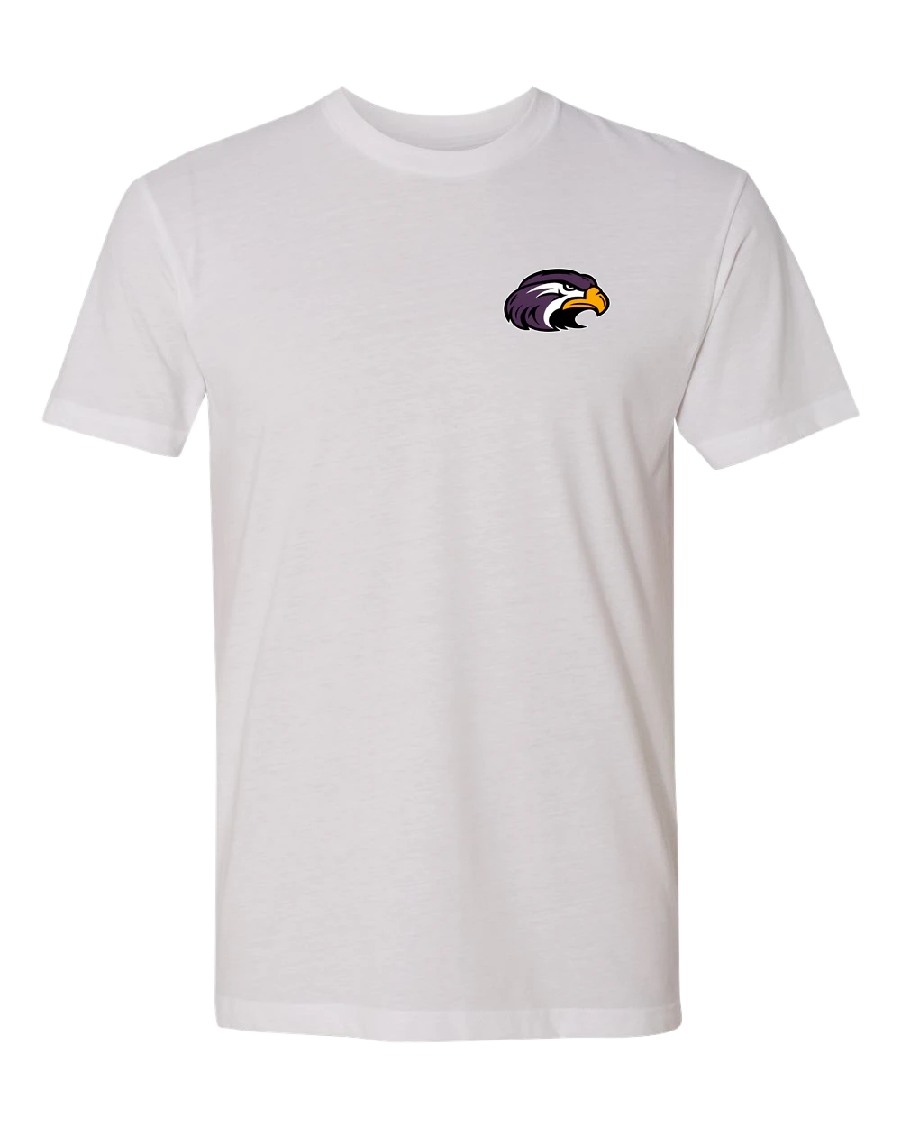 Montevideo Baseball - White T-Shirt - Left Chest