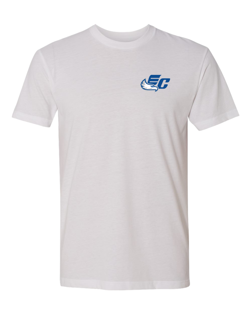 East Central Spring Sports - White T-Shirt - Left Chest