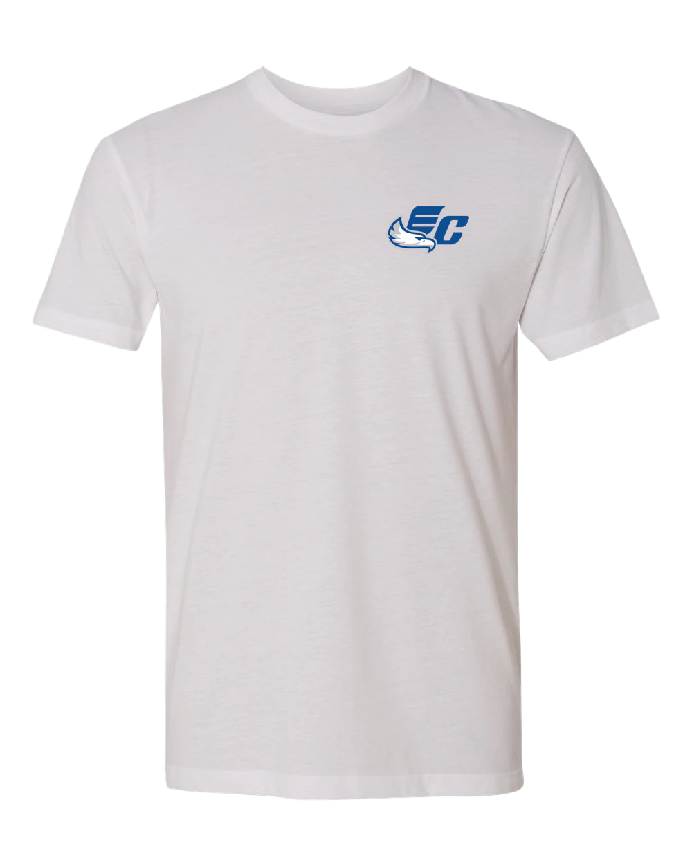 East Central Spring Sports - White T-Shirt - Left Chest