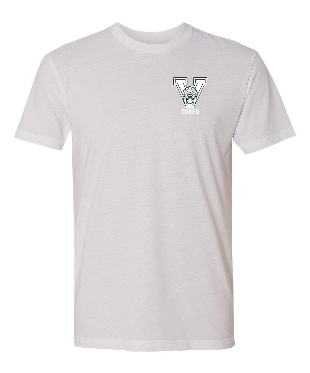 Xavier Football - White T-Shirt - Left Chest