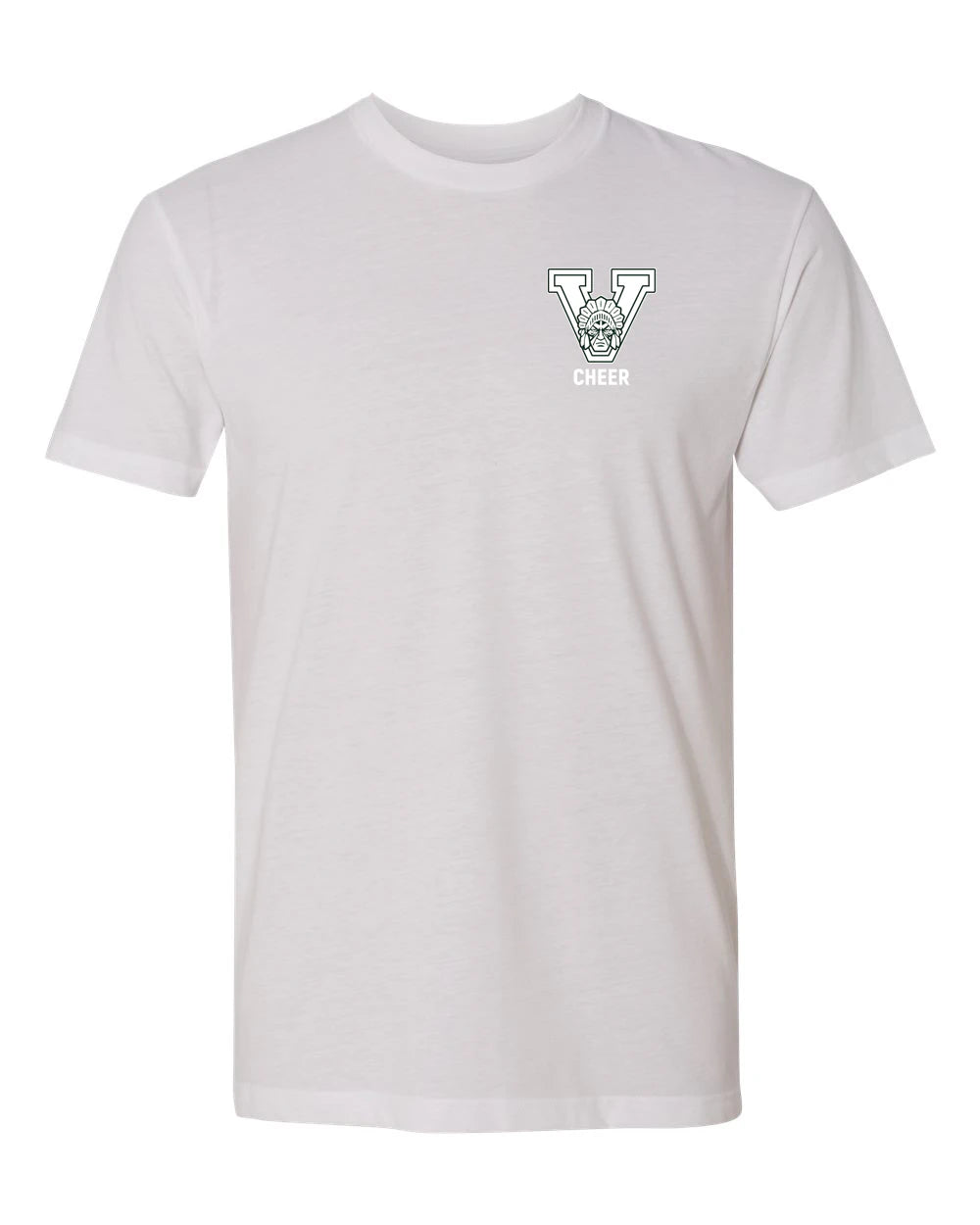 Xavier Football - White T-Shirt - Left Chest