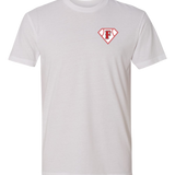 Fairmont Baseball - White T-Shirt - Left Chest