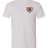 Menomonie Baseball - White T-Shirt - Left Chest