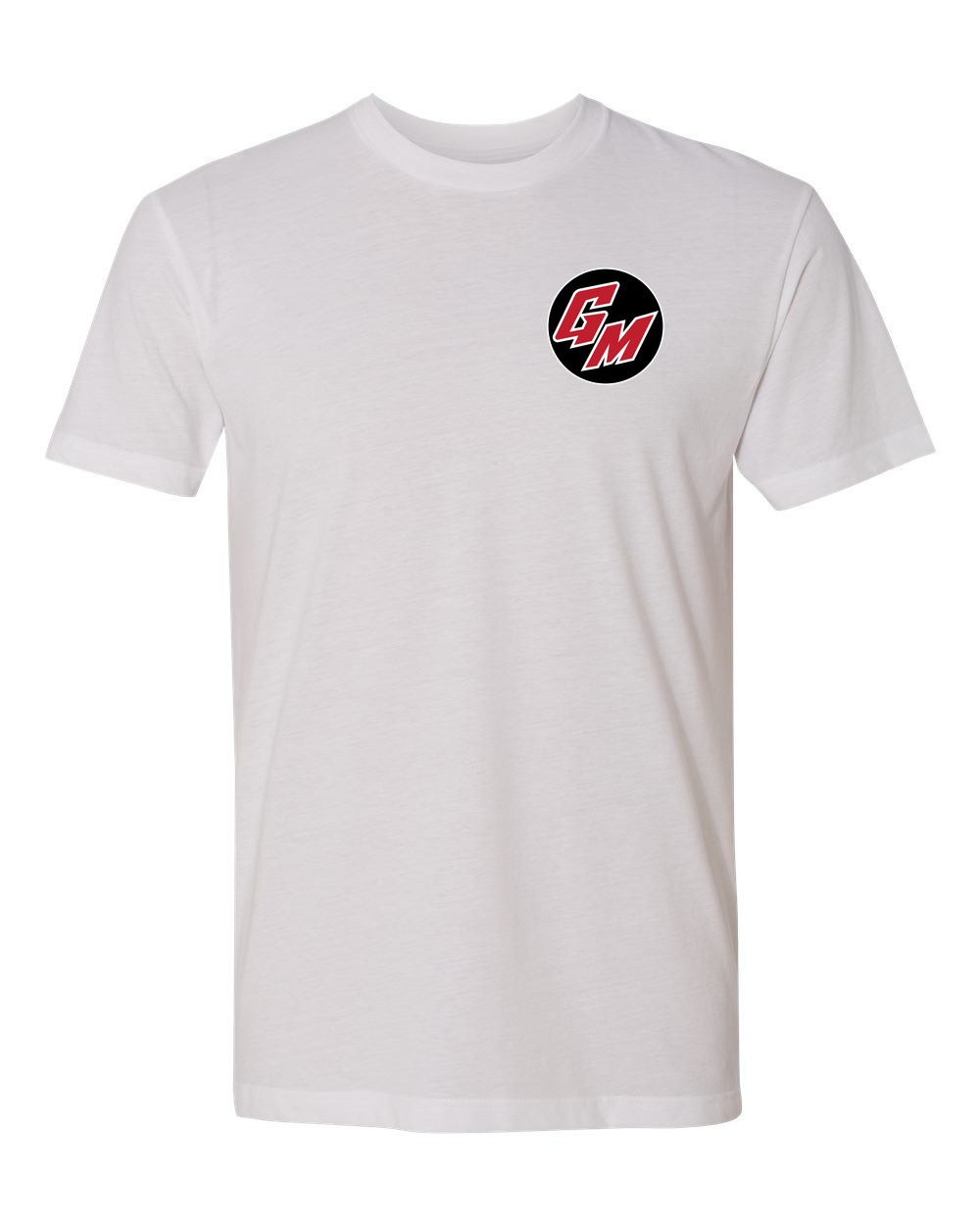 Ghostfit Sports Testing 2 - White T-Shirt - Left Chest