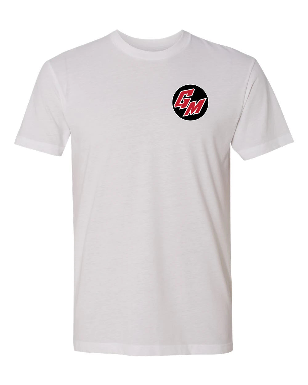 Ghostfit Sports Testing 2 - White T-Shirt - Left Chest
