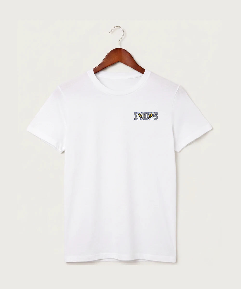 Walker Hackensack Akeley Volleyball (Girls) - White T-Shirt - Left Chest
