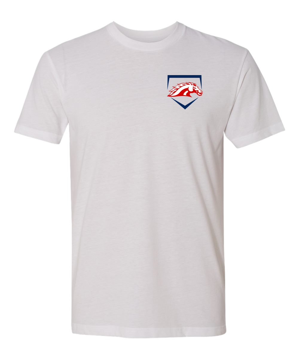 Morrison Baseball - White T-Shirt - Left Chest