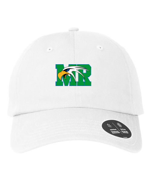 Maple River High School hockey_boys - White/ White/ Black Team Chino Cap