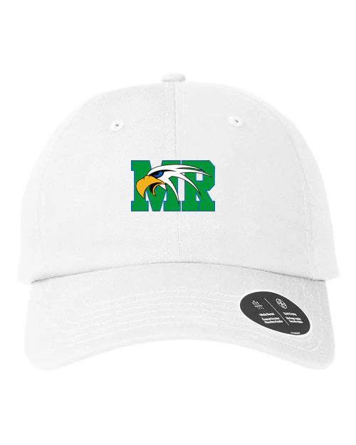 Maple River High School hockey_boys - White/ White/ Black Team Chino Cap