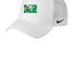 Maple River High School hockey_boys - White/ White Nike Snapback Mesh Trucker Cap NKFN9893