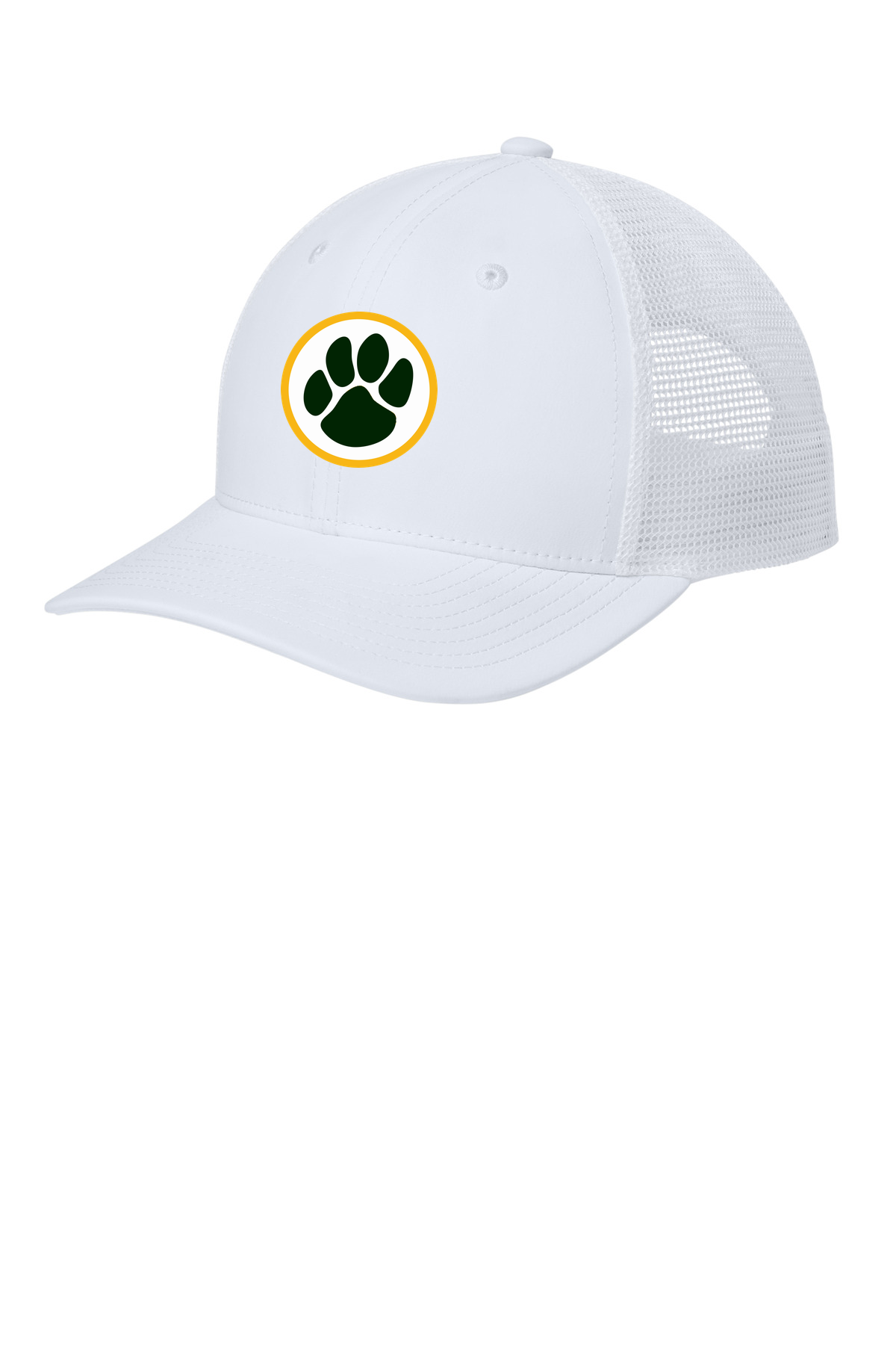Ashwaubenon High School Football (Boys) - White/ White Sport-Tek Club Trucker Cap STC46