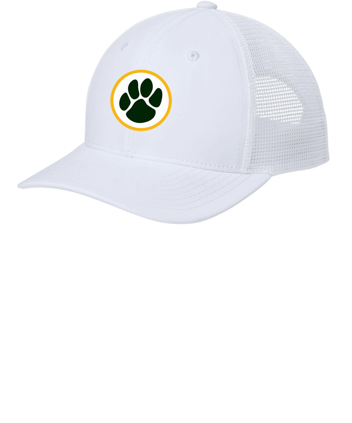 Ashwaubenon High School Football (Boys) - White/ White Sport-Tek Club Trucker Cap STC46