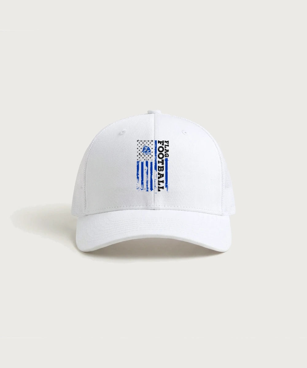 GhostFit Team Store E2E 1790034338 - White/ White Sport-Tek Club Trucker Cap STC46