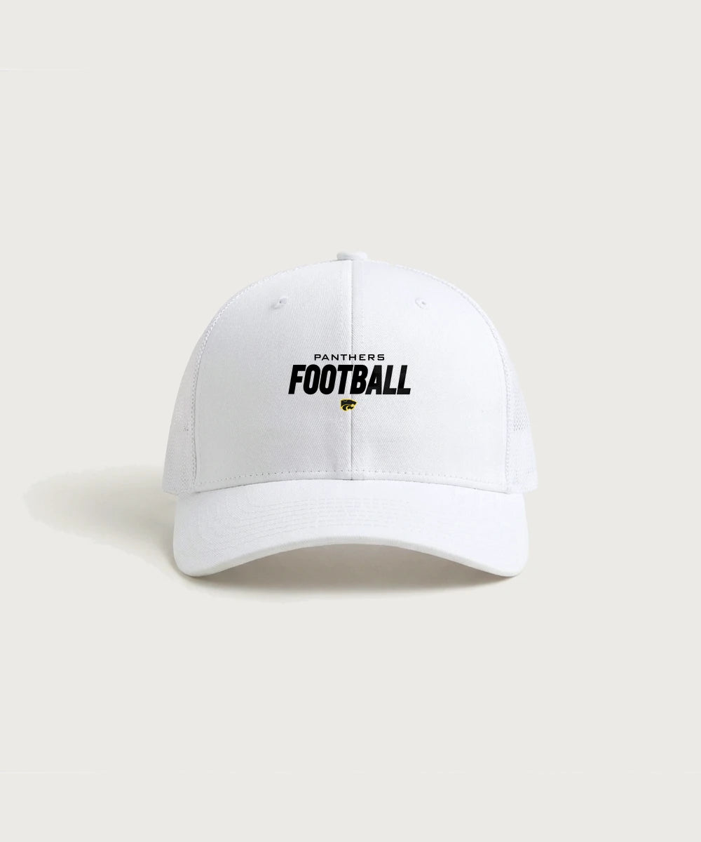 Le-Win Football - White/ White Sport-Tek Club Trucker Cap STC46