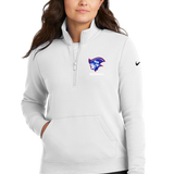 Testing For Rachel - White 1/2 Zip - Left Chest