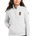 Logan Baseball - White 1/2 Zip - Left Chest