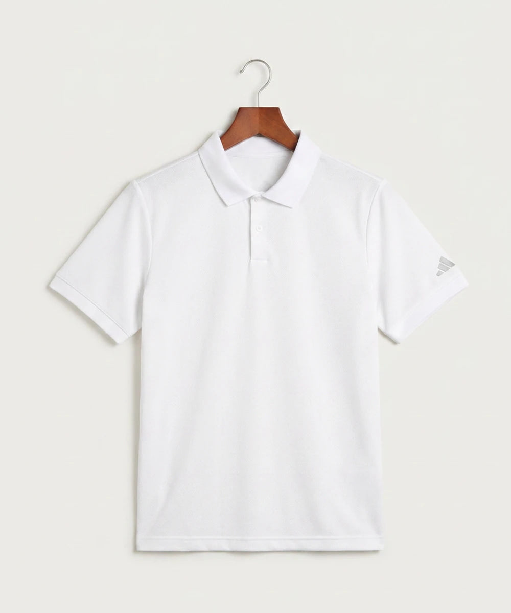 Duluth East High School Cheer (Coed) - White Polo - Left Chest