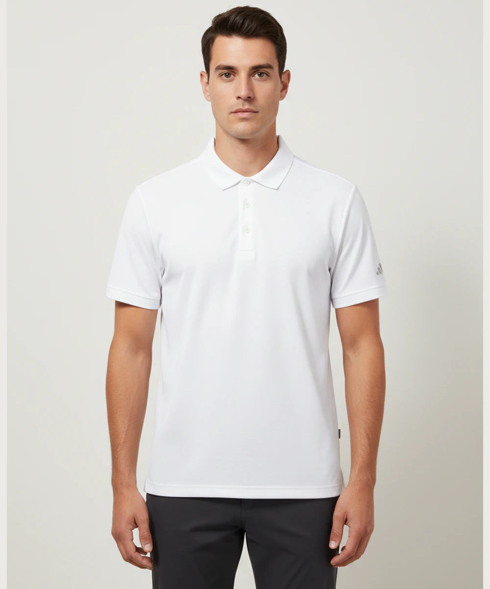 Notre Dame High School Team Store - White Polo - Left Chest (model)