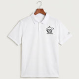 Polo HS Football general - White Polo - Left Chest
