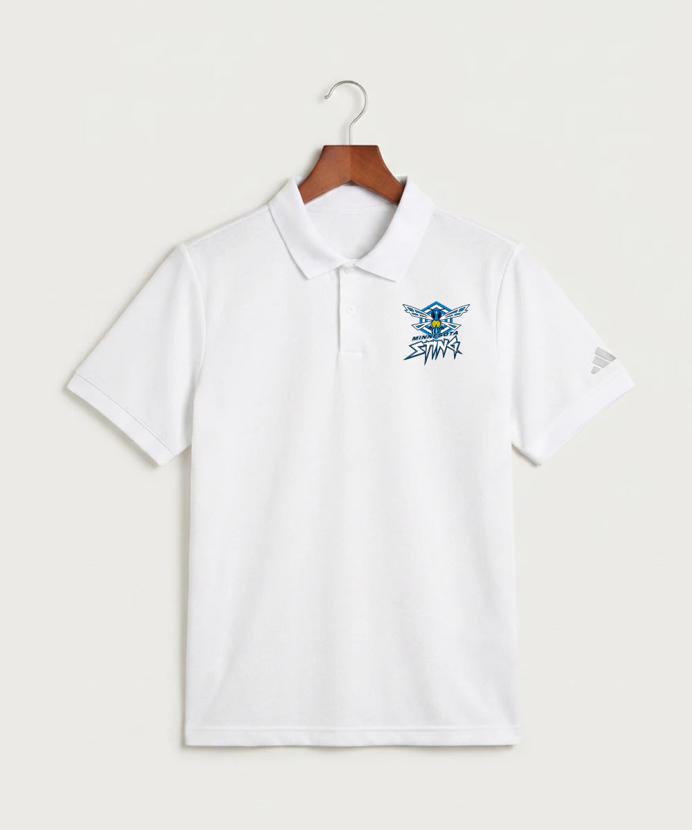 Minnesota Sting Athletics - White Polo - Left Chest