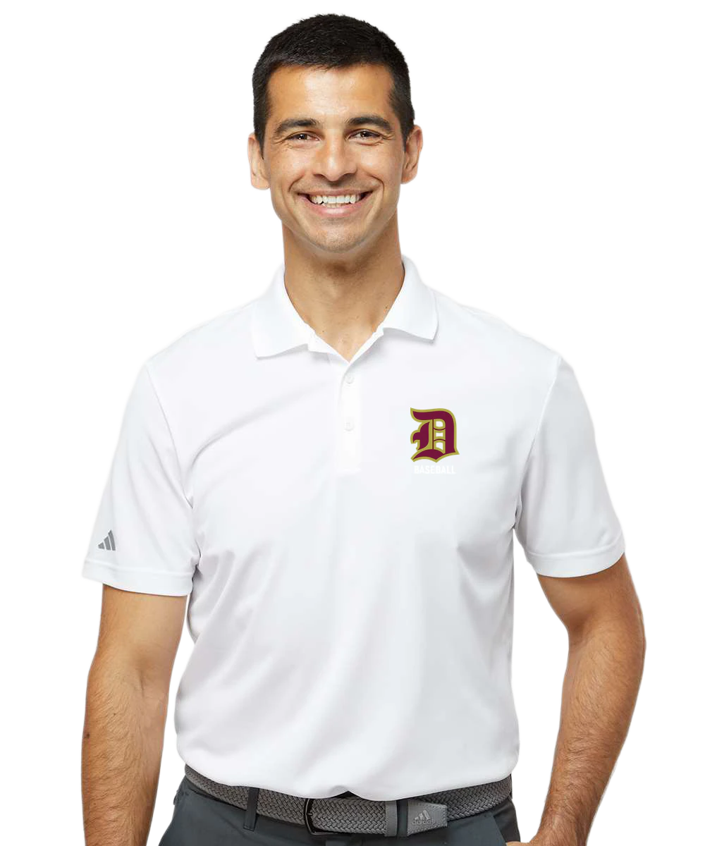 Denfeld Baseball - White Polo - Left Chest