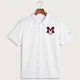 Moline Cheer general - White Polo - Left Chest
