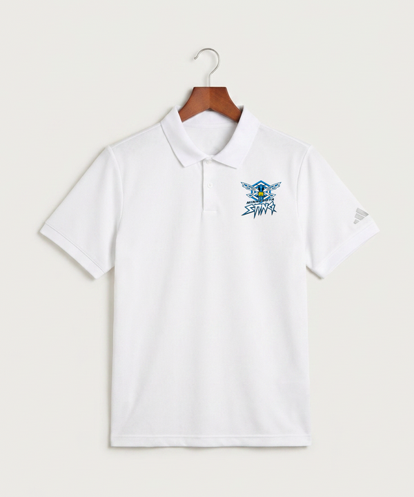 Minnesota Sting Athletics - White Polo - Left Chest