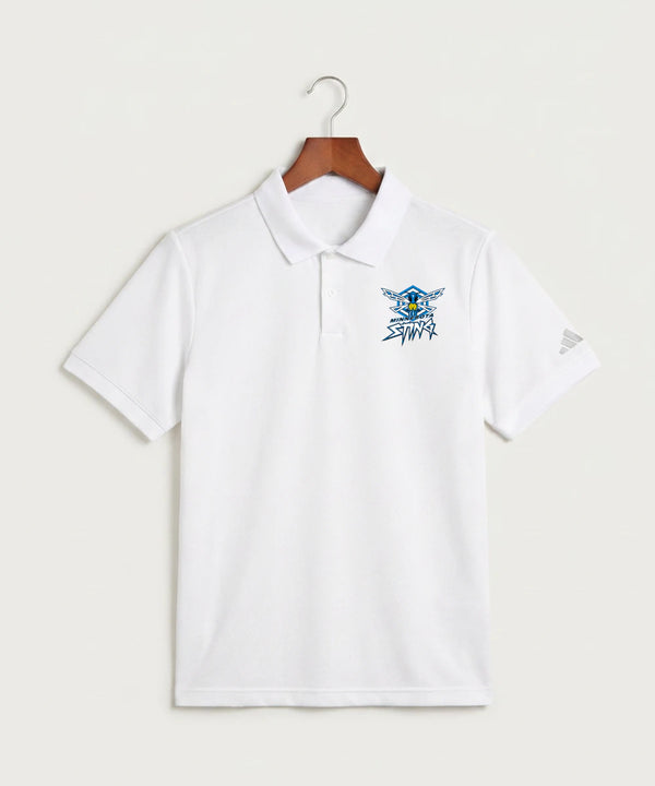 Minnesota Sting Athletics - White Polo - Left Chest