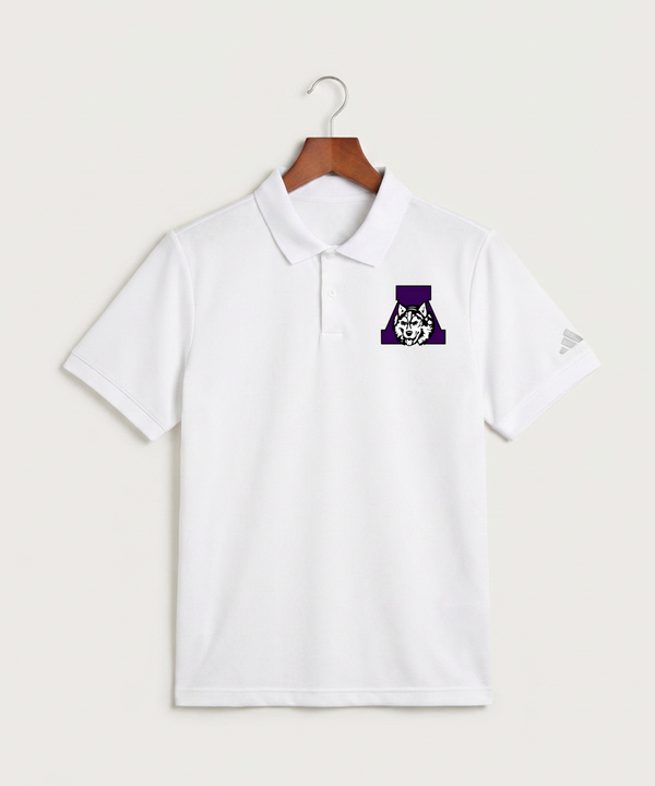 Albany High School Cheerleading - White Polo - Left Chest
