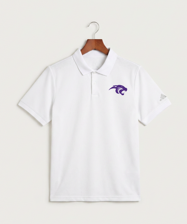 Glencoe Silver Lake High School Athletics - White Polo - Left Chest
