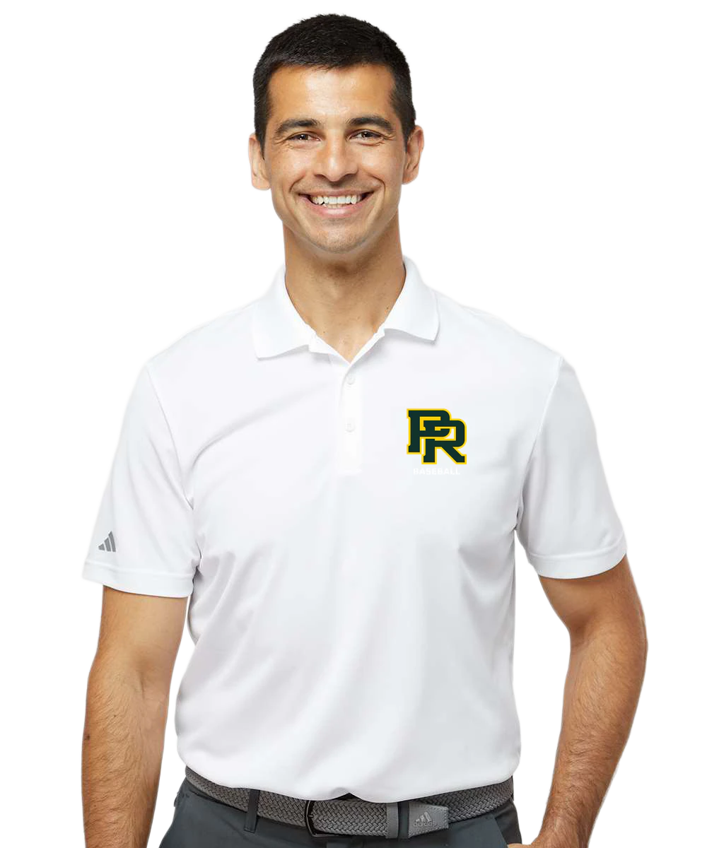 Proctor Baseball - White Polo - Left Chest