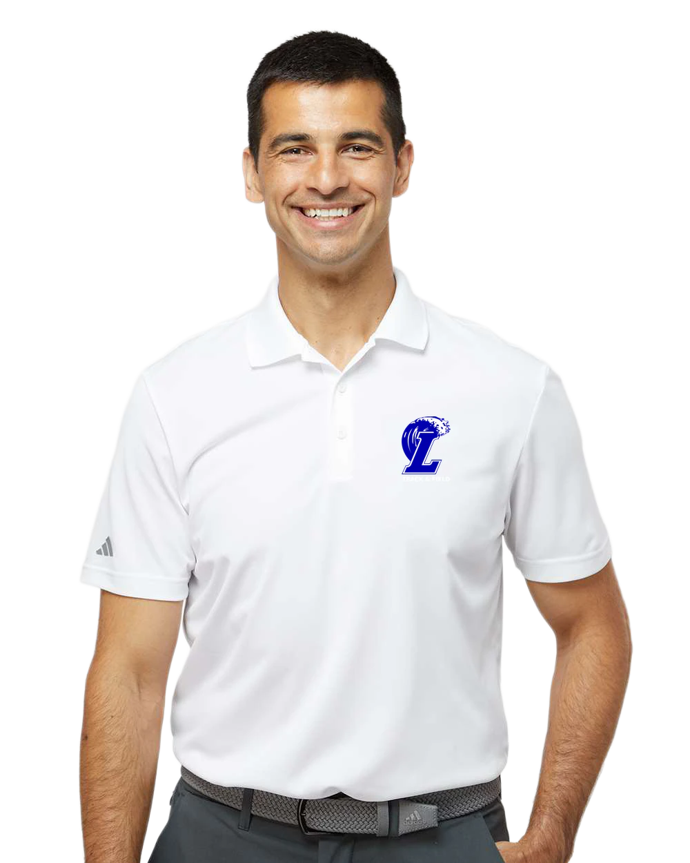 Lakeview Track - White Polo - Left Chest