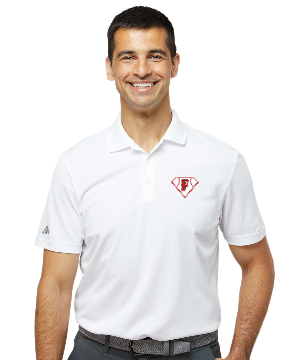 Fairmont Baseball - White Polo - Left Chest