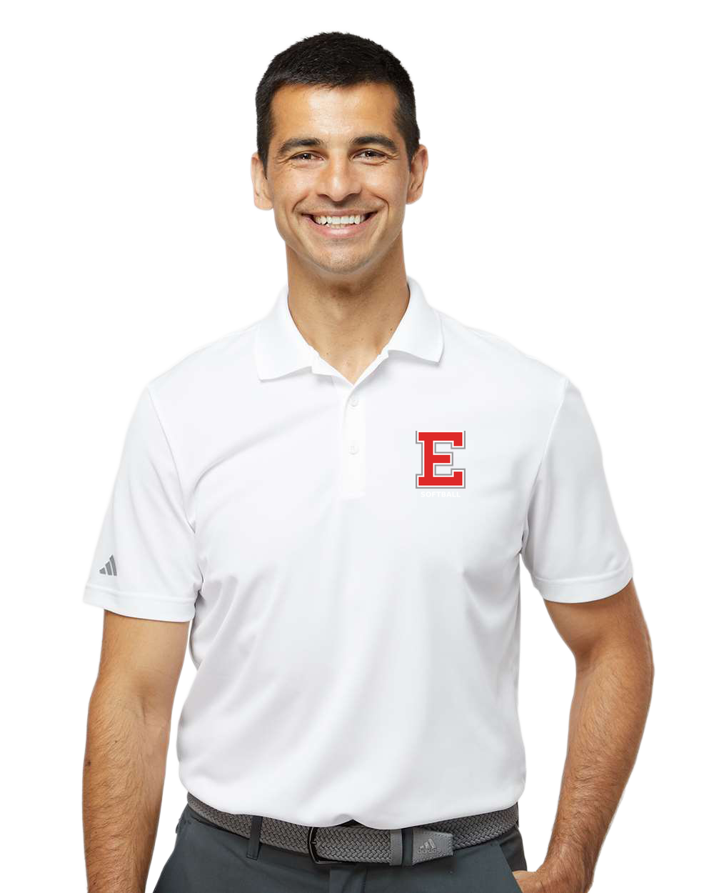 Duluth East Softball - White Polo - Left Chest