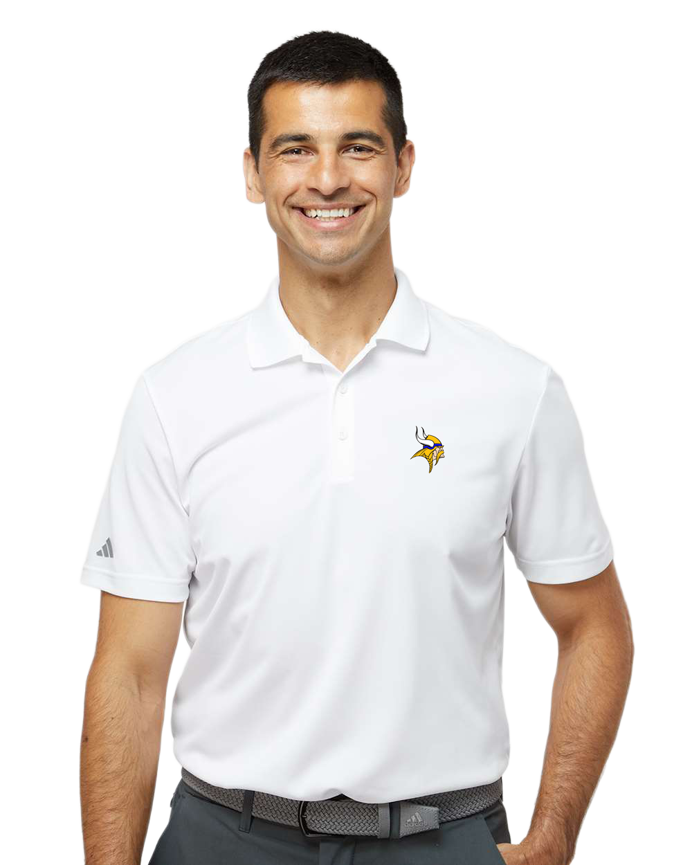 Hayfield Volleyball - White Polo - Left Chest