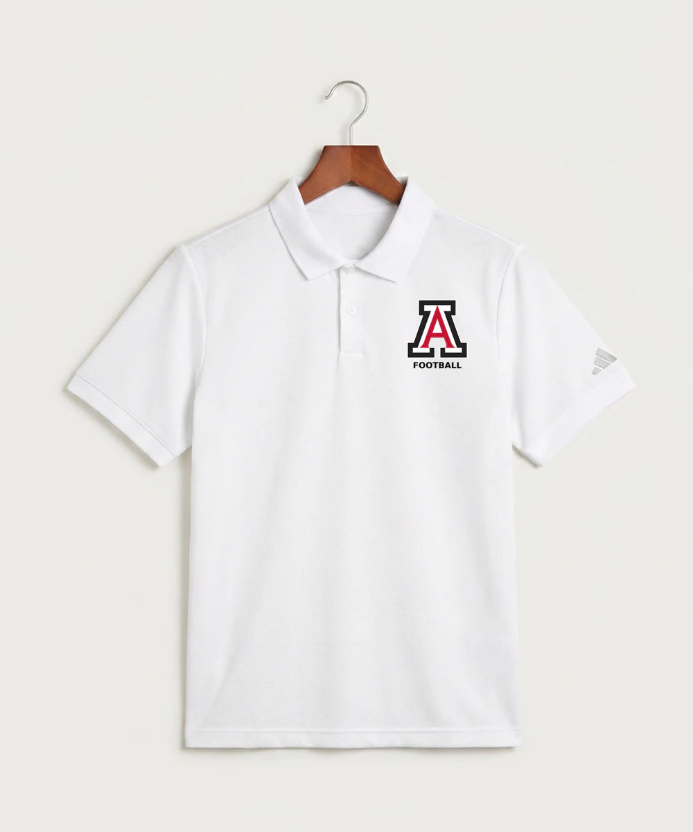 Amboy Football general - White Polo - Left Chest