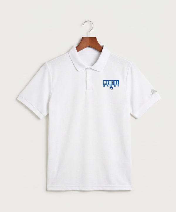 Merrill Dance and Cheer - White Polo - Left Chest