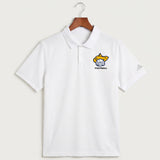 Polo HS Football general - White Polo - Left Chest