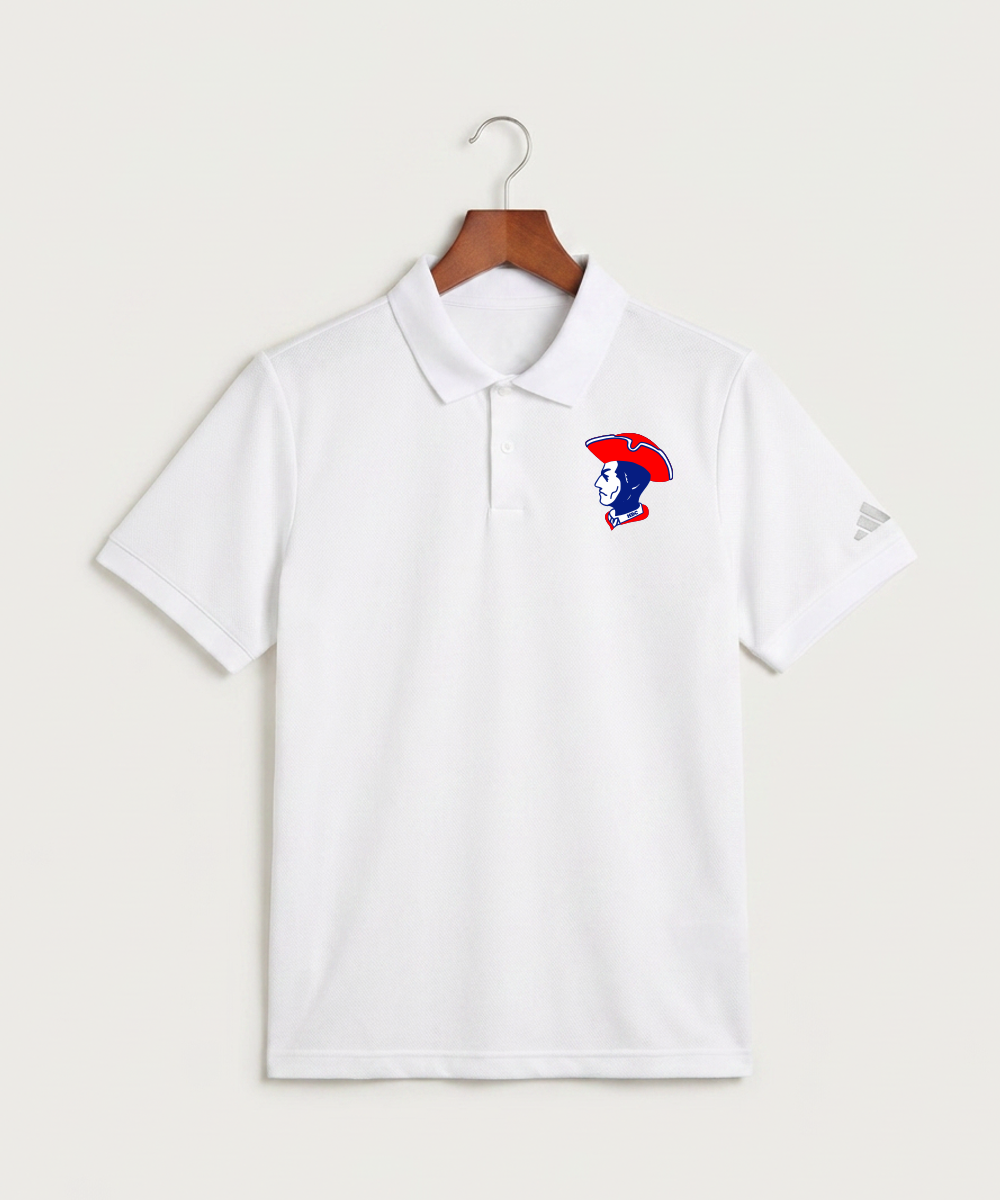 Hills-Beaver Creek High School Volleyball (Girls) - White Polo - Left Chest