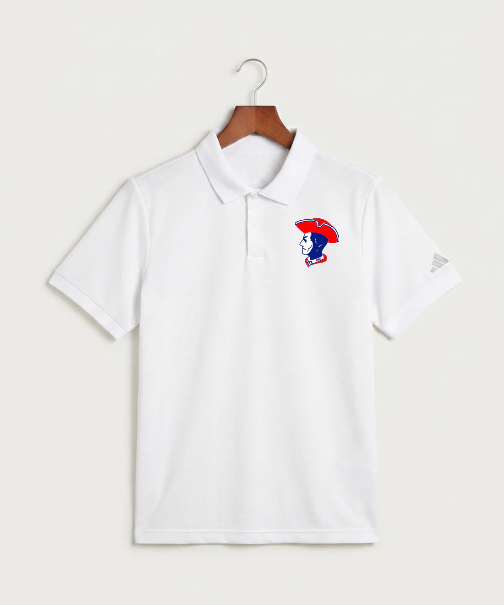 Hills-Beaver Creek High School Volleyball (Girls) - White Polo - Left Chest