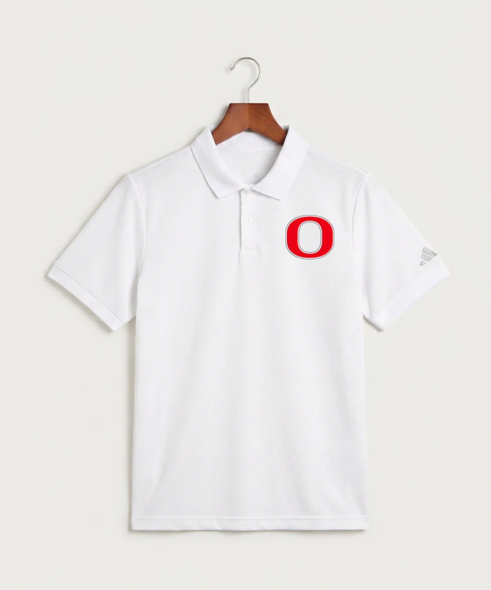 Osakis High School Athletics Coed - White Polo - Left Chest