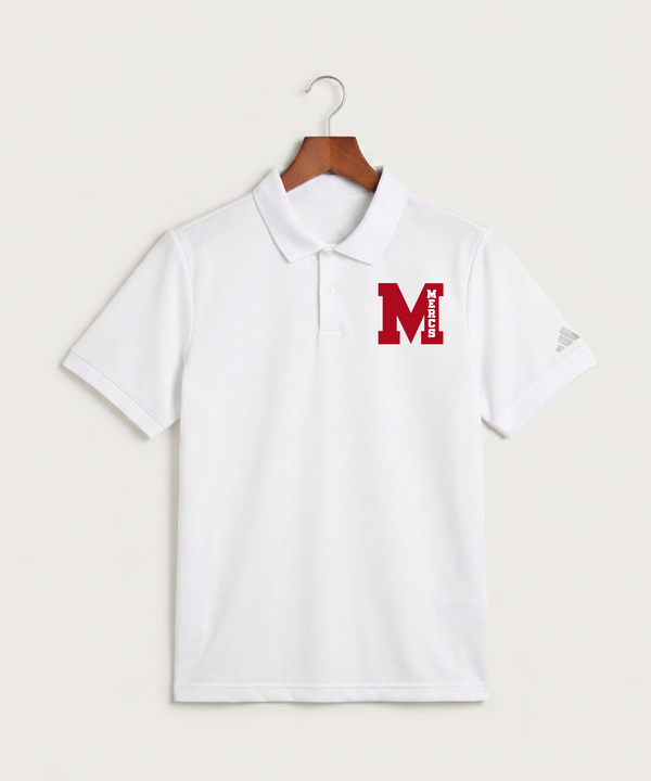 Mcgregor High School Volleyball (Girls) - White Polo - Left Chest