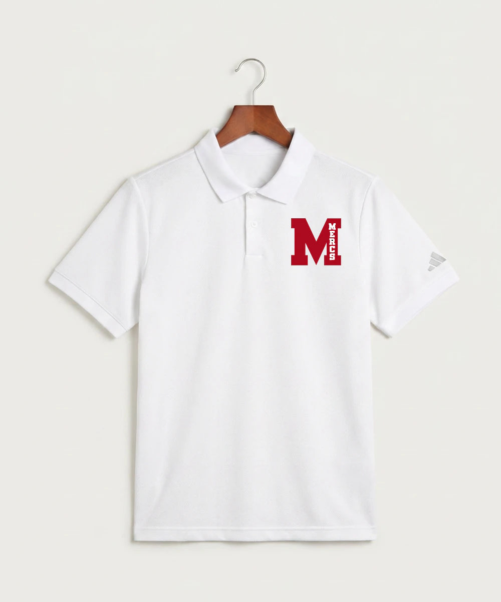 Mcgregor High School Volleyball (Girls) - White Polo - Left Chest