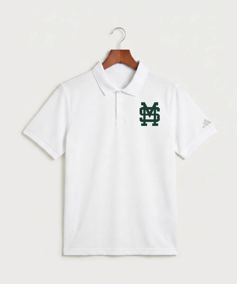 Sleepy Eye St. Mary's High School Athletics - White Polo - Left Chest