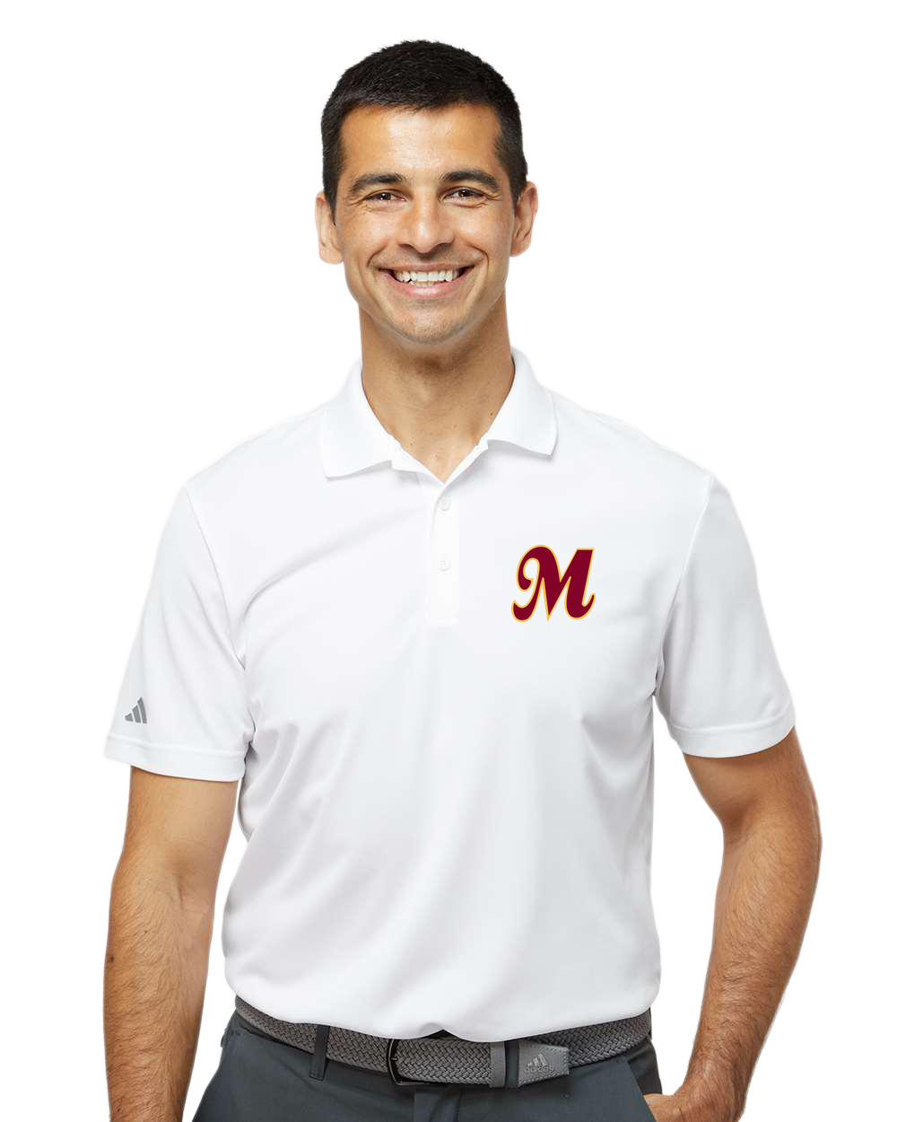 Mankato Area Youth Baseball Association - White Polo - Left Chest