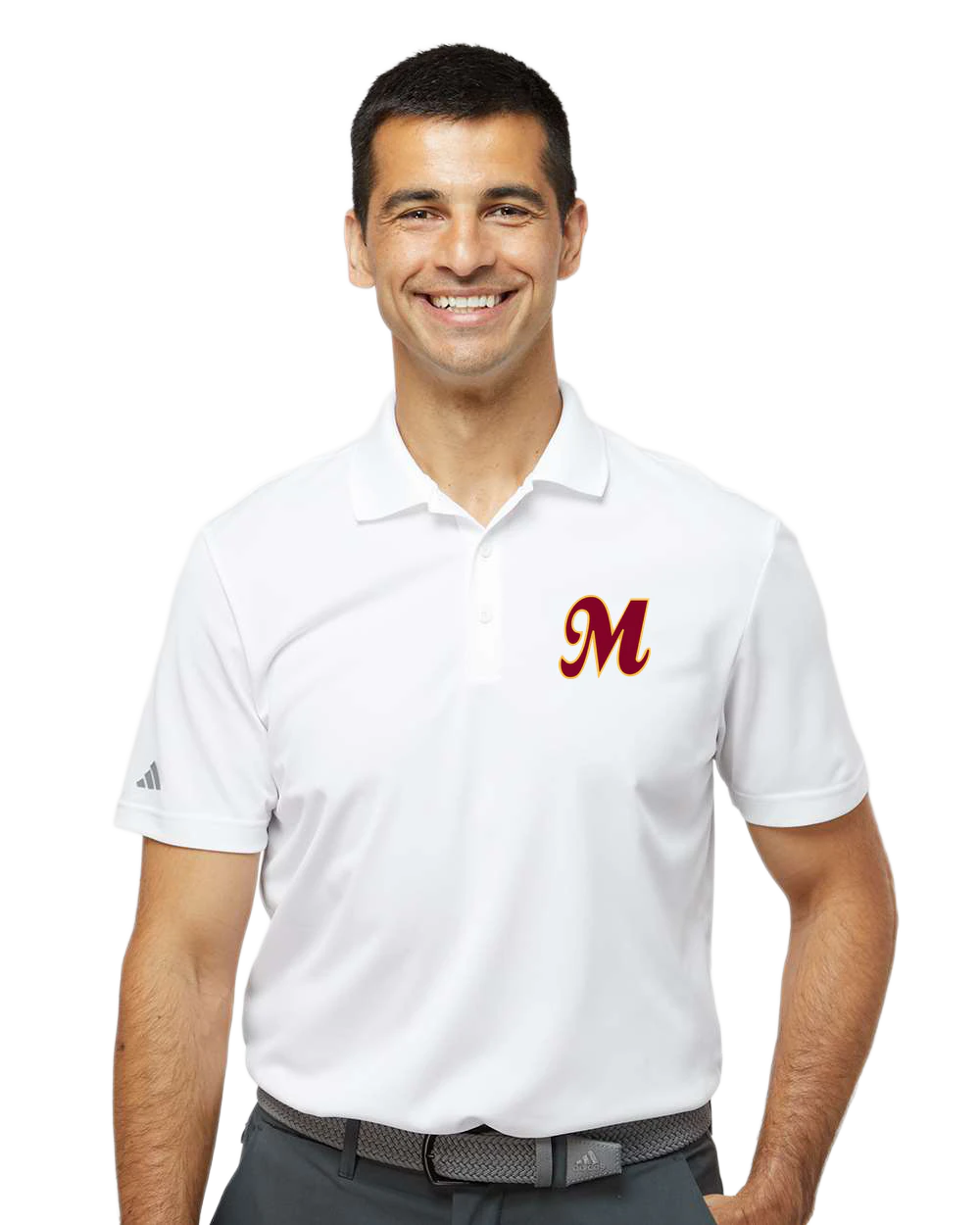 Mankato Area Youth Baseball Association - White Polo - Left Chest